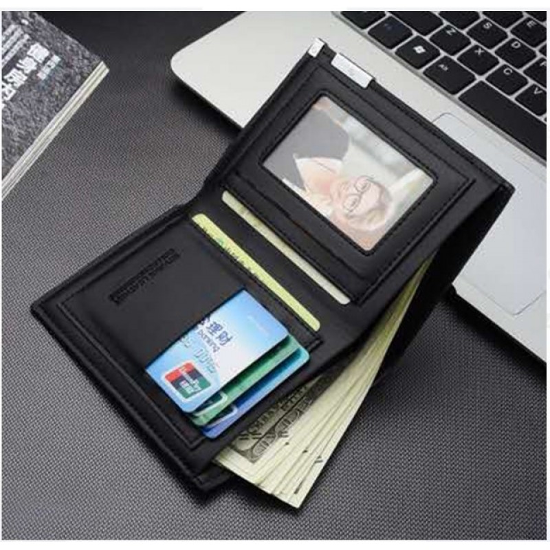 Meidong Front Pocket Minimalist Leather Slim Wallet